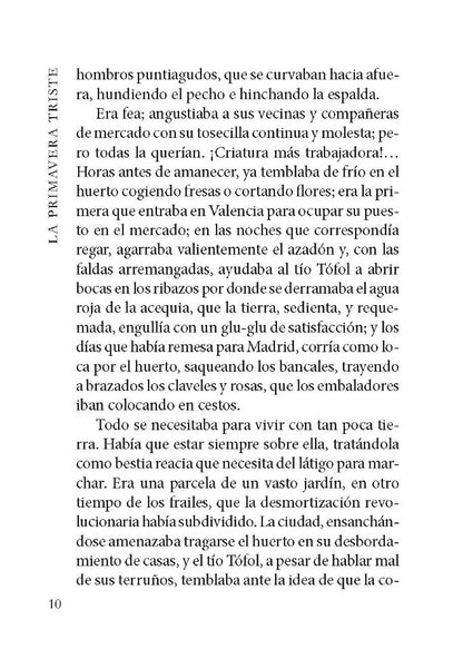La Primavera Triste = Грустная весна: книга для чтения на испанском языке
