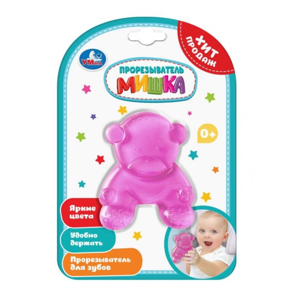 Прорезыватель мишка на блист. Умка в кор.12*24шт