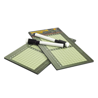 Игра настольная "Танковый бой" (в пакете с маркерами)