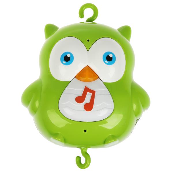 Музыкальная карусель на кроватку сова Шаинский музыка в кор. Умка в кор.3*6шт