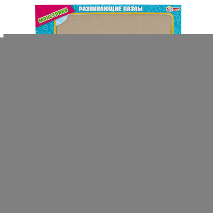 308417 Монстрики. Пазлы в рамке (15 дет.) Умные игры в кор.50шт