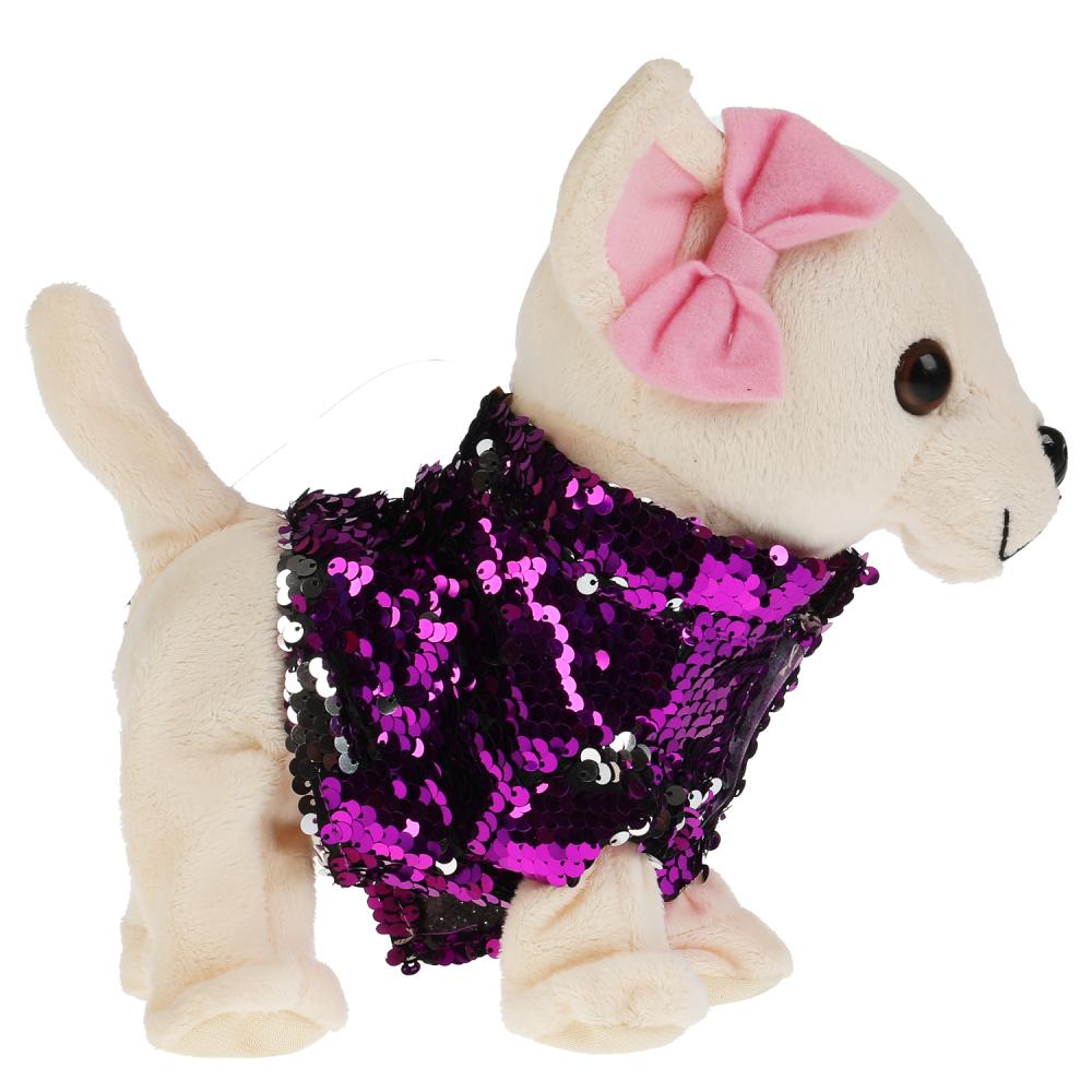 Интерактивный щенок ПЛЯЦКОВСКИЙ М.С. бетти ходит,с поводком,озвучен в кор. МОЙ ПИТОМЕЦ в кор.12шт