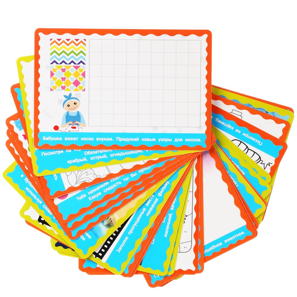 Развивающие карточки. М.А.Жукова. Развиваем творческое мышление (32 карточки) Умные игры в кор.32шт