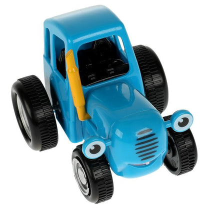 Фигурка СИНИЙ ТРАКТОР 6 cм, подвижные колеса, на блистере ИГРАЕМ ВМЕСТЕ в кор.96шт