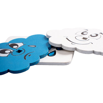 Игра-конструктор деревянная "Моя Метеостанция"