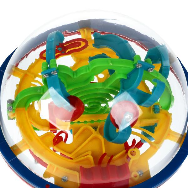 Логическая игра шар-лабиринт Три Кота кор.12*12*12см ИГРАЕМ ВМЕСТЕ в кор.2*72шт