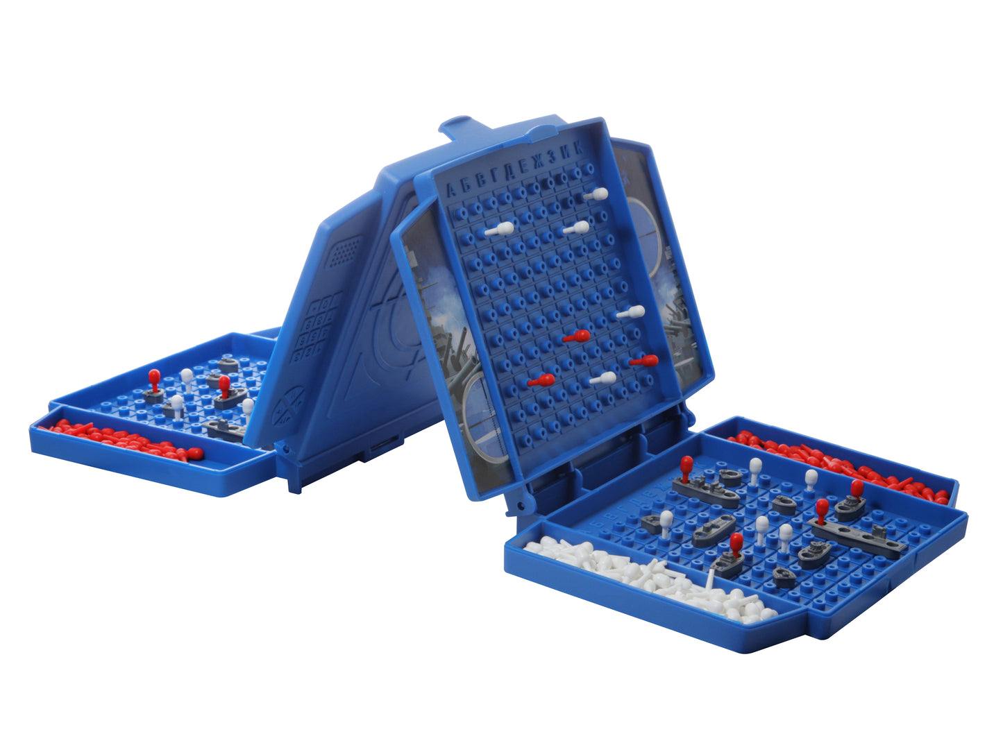 ИГРА НАСТОЛЬНАЯ "МОРСКОЙ БОЙ" (МИНИ) в кор.10шт