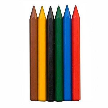 Луч. Карандаши восковые шестигранные "Мини" 6 цв. арт.12С 864-08 /112