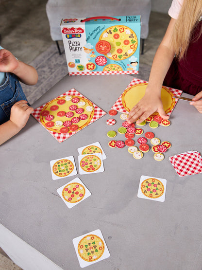 Игра настольная "Pizza Party" Baby Toys в кор.14шт