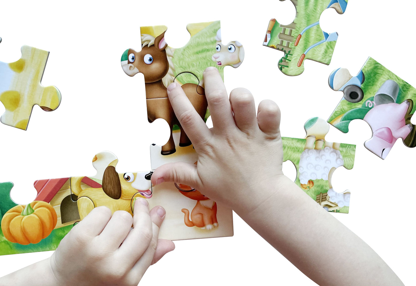 Пазл First Puzzle "Котик" (16 эл) Baby Toys