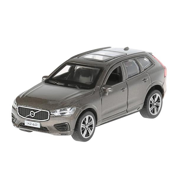 Машина металл "volvo xc60 r-desing" 12см, открыв. двери, инерц., серый в кор. Технопарк в кор.2*36шт