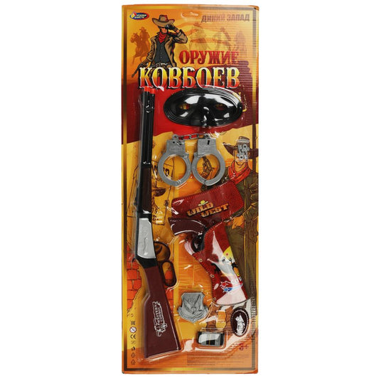 Набор ковбоя блист.25,5*68,5*4см ИГРАЕМ ВМЕСТЕ в кор.2*36шт