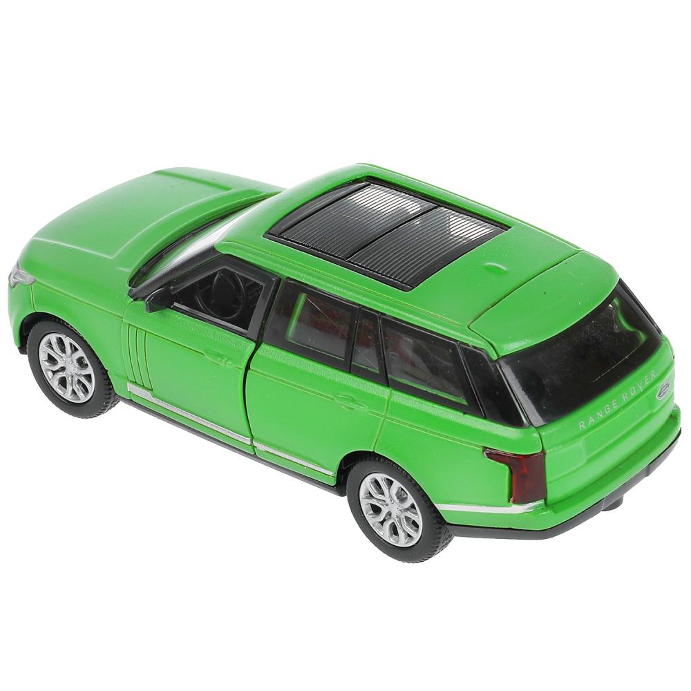 Машина металл RANGE ROVER VOGUE SOFT 12 см, двер, багаж, инер, зеленый, кор. Технопарк в кор.2*36шт