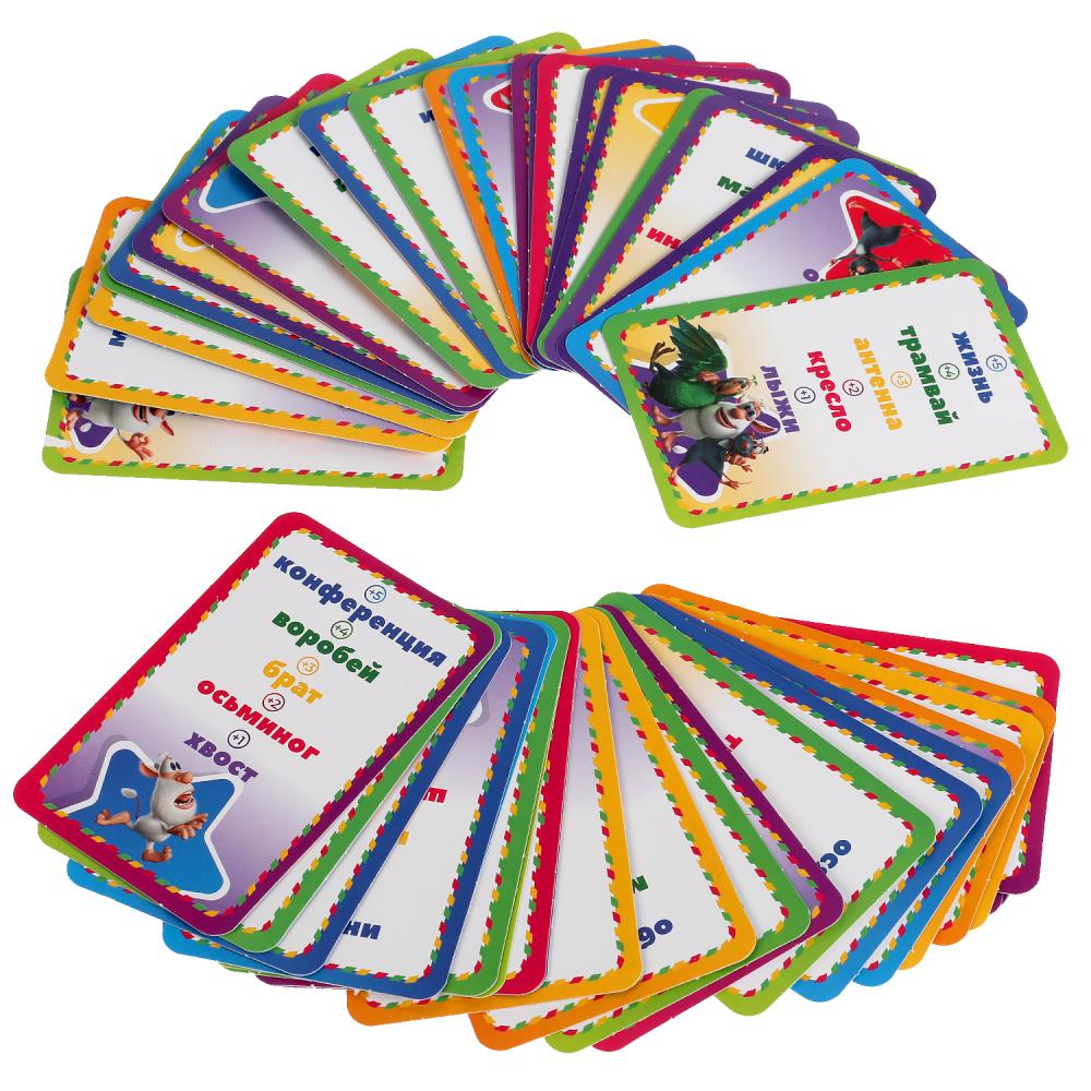 Крокодилия.Буба. Развивающие карточки (80 карточек, 55х85мм). Кор: 138х170х40мм Умные игры в кор50шт