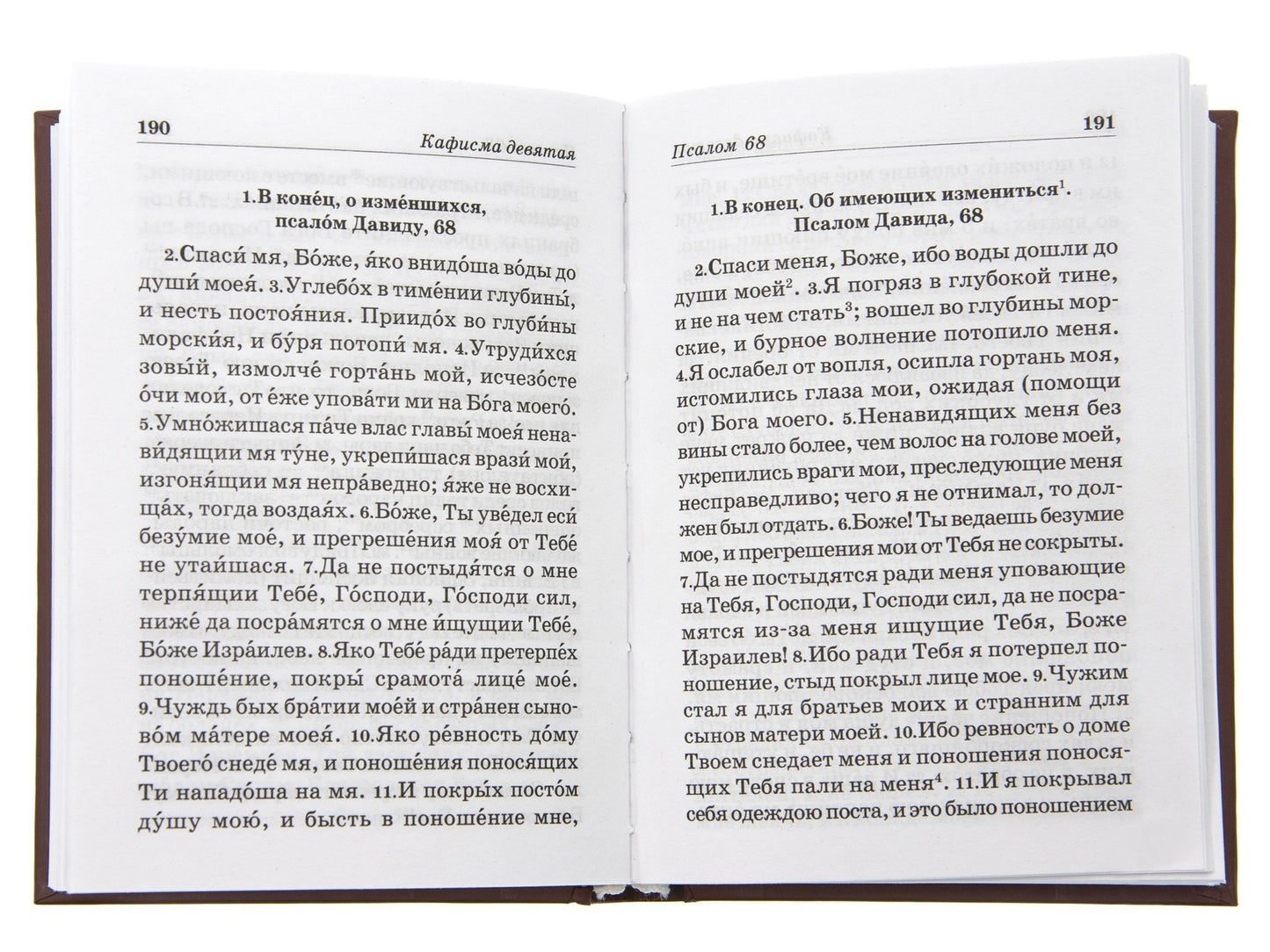 Псалтирь пророка и царя Давида учебная.С переводом на русский язык П.А.Юнгерова