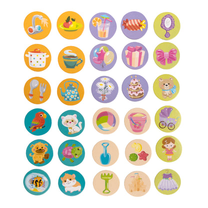 ДК.Лото для самых маленьких "О чем мечтают девочки" BABY TOYS арт.02526 /24*