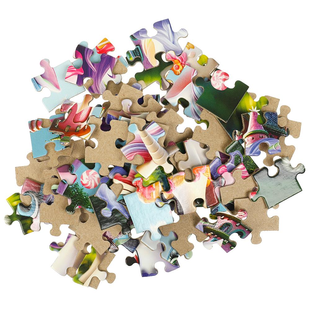 Волшебные приключения. Пазлы в коробке 80 деталей. 130х90х25 мм. Умные игры в уп.16шт в кор.8уп