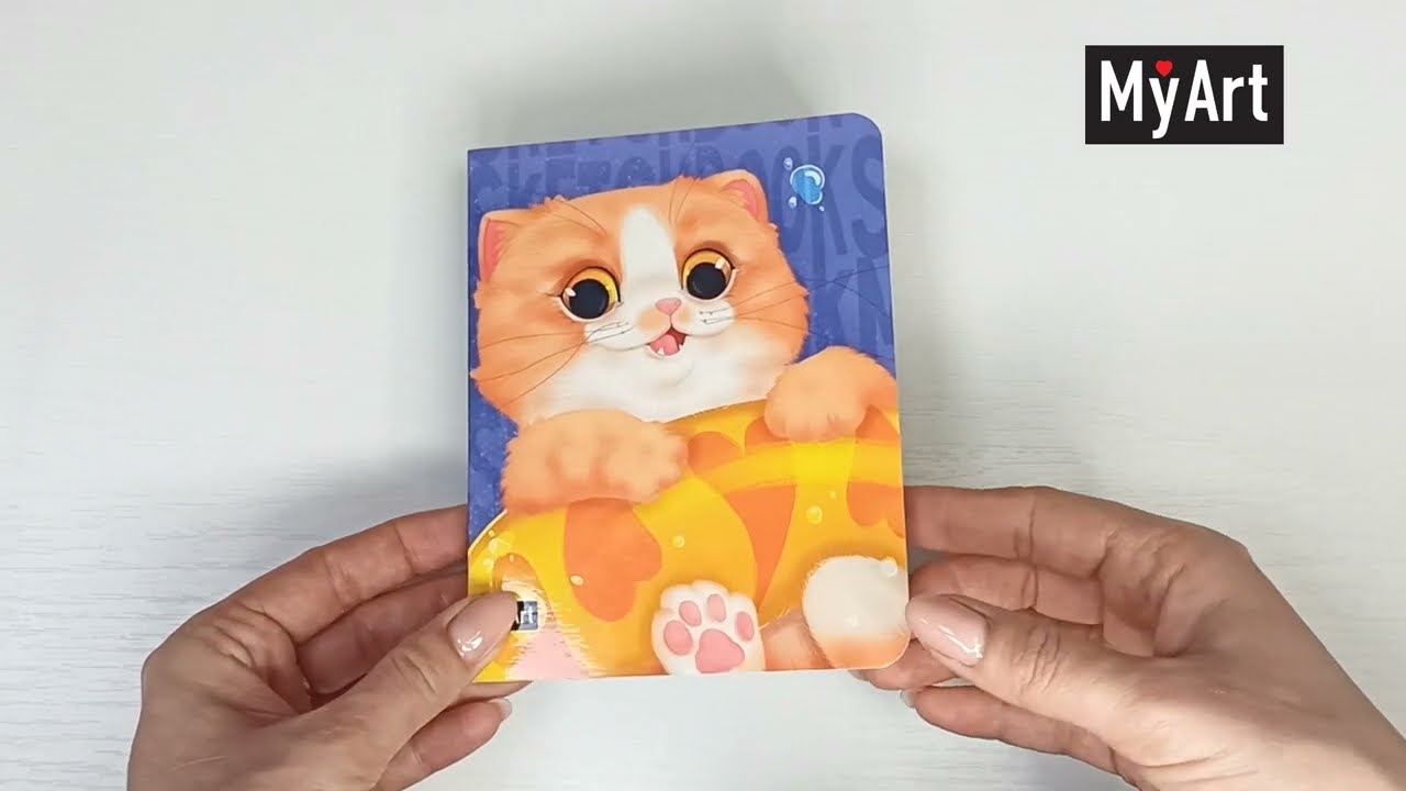 MyArt. MeowBook СКЕТЧБУК. Рыжий котик