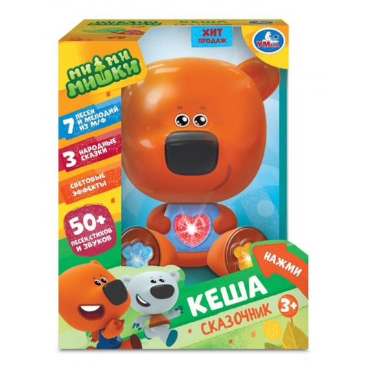 Сказочник Кеша Ми-ми-мишки кор, бат Умка в кор.36шт