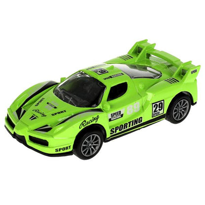 Машина металл СПОРТКАР, 10 см, инерция, кор. Технопарк в кор.2*120шт