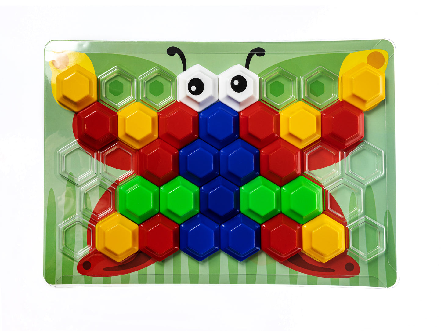 Мозаика для самых маленьких Baby Toys "Рыбка" d40/4 цв (34 эл) nev