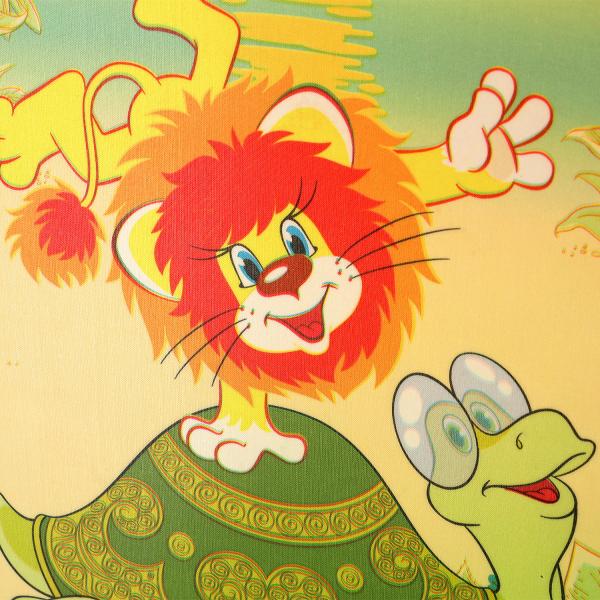 Корзина для игрушек СОЮЗМУЛЬТФИЛЬМ львенок и черепаха 36*58см ИГРАЕМ ВМЕСТЕ в кор.24шт