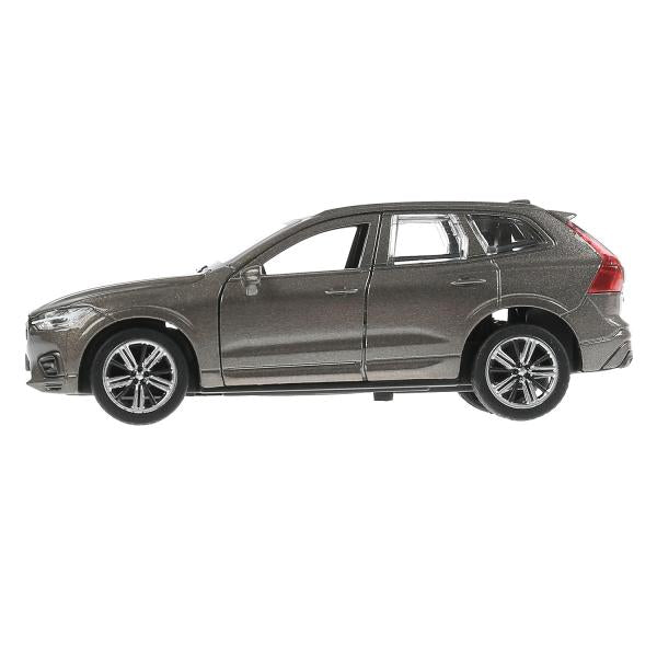 Машина металл "volvo xc60 r-desing" 12см, открыв. двери, инерц., серый в кор. Технопарк в кор.2*36шт