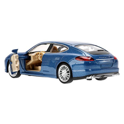 Машина металл свет-звук PORSCHE panamera, 15,5 см, двери, инерция Технопарк в кор.2*24шт