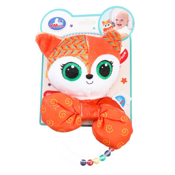 Погремушка на кольце Лисичка на блист. Умка в кор.250шт