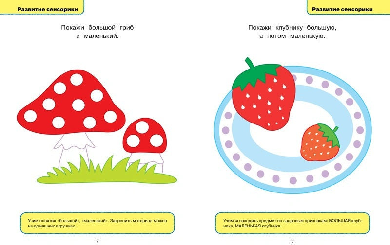 Развивающие тесты (1-2 года)