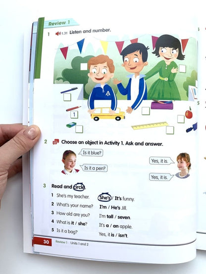 Academy Stars 1 Level 1 Pupil’s Book with online resources Учебник уровень 1