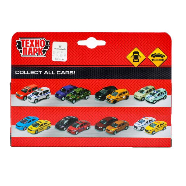 Технопарк. Модель "Maserati Levante Hybrid" 11,5 см, металл, двери, инерц., серебристый, арт.67348