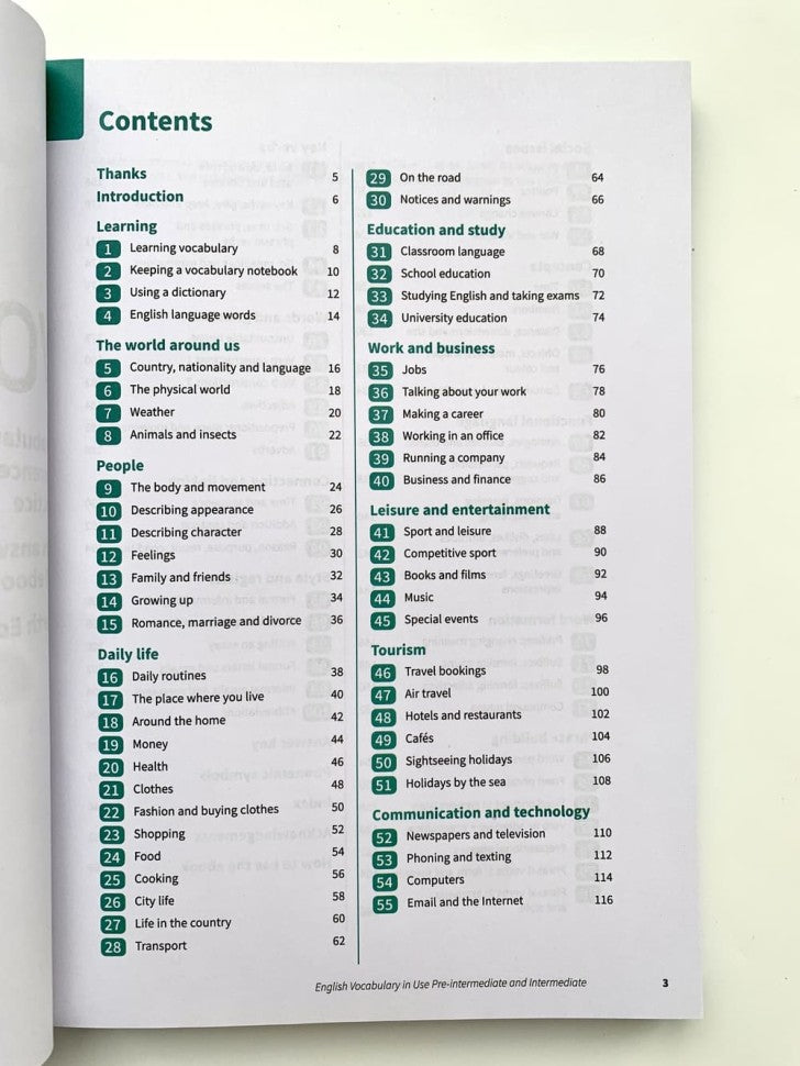 English Vocabulary in Use Pre-intermediate and Intermediate Book with answers and enhanced ebook