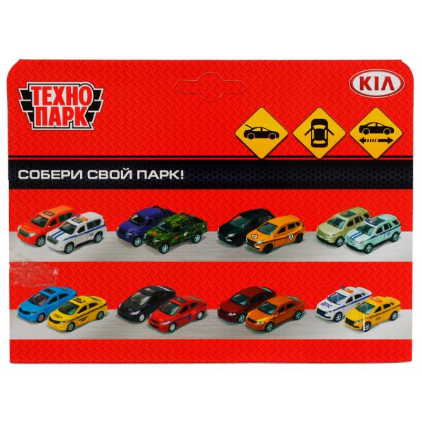 STINGER-12-RD336380 Машина металл KIA STINGER длина 12 см, двери, багаж., инерц, красный, кор. Техно