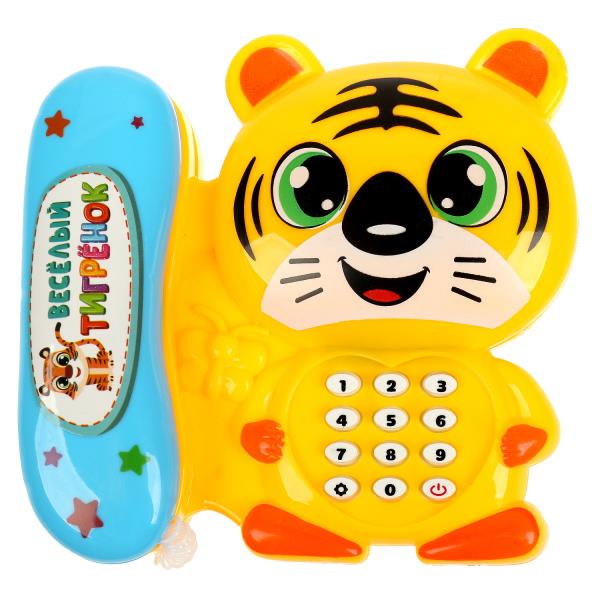 Обучающи телефон Барто А. 35+песен и звуков.блист.бат Умка в кор.2*96шт