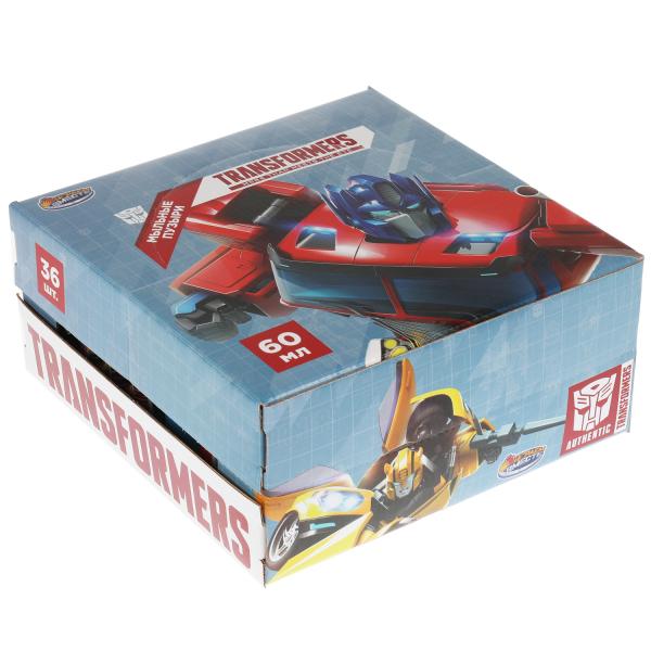 Мыльные пузыри Трансформеры 60мл ИГРАЕМ ВМЕСТЕ уп-36шт в кор.6уп