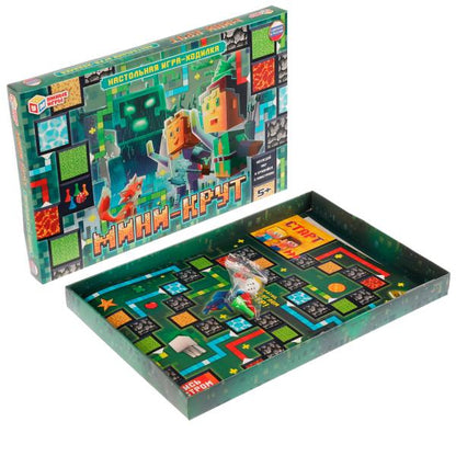 Мини - Крут. Настольная игра-ходилка. 217х330х27 мм. Умные игры в кор.20шт