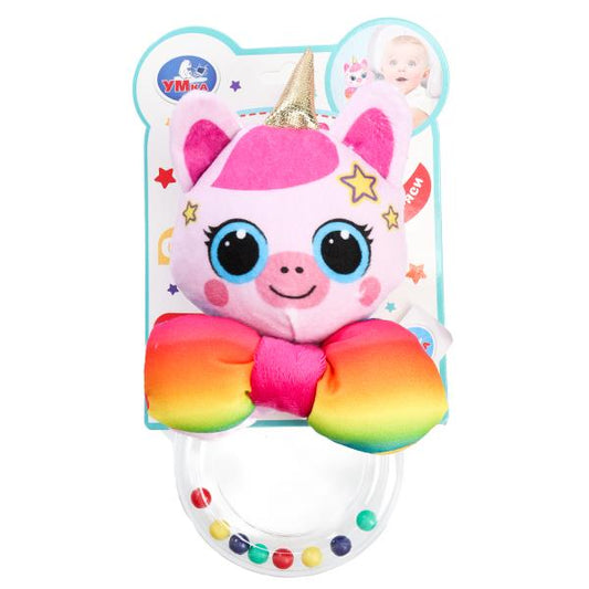 Погремушка на кольце единорог на блист. Умка в кор.250шт