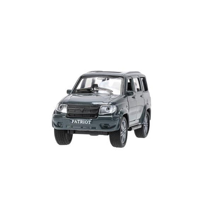 Машина металл UAZ patriot, 12 см, дв., багаж., инерц., серый, кор. Технопарк в кор.2*24шт