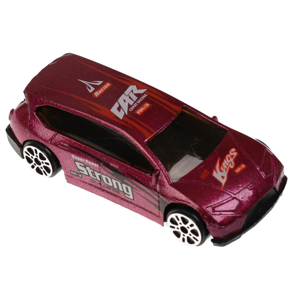 Машина металл ЯЙЦО гоночное авто, 6,5 см, в ассор., дисплей Технопарк уп-24шт в кор.2*6уп