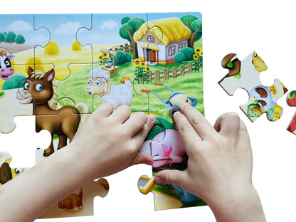 Пазл First Puzzle "Котик" (16 эл) Baby Toys