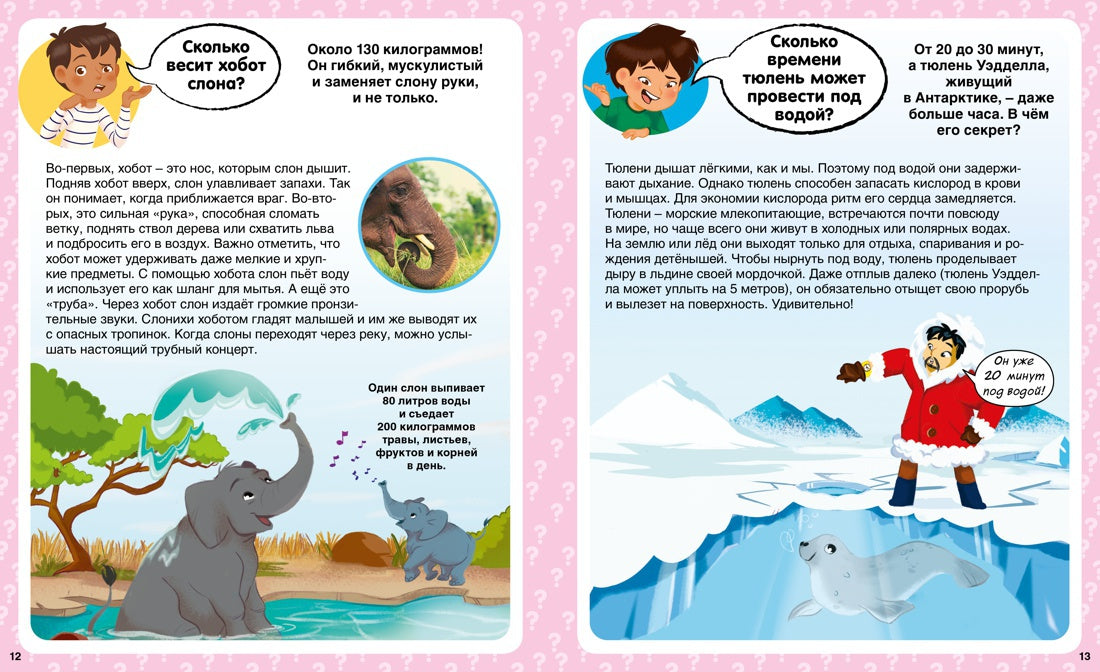 Сколько? 100 вопросов и ответов в картинках