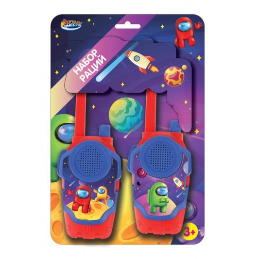 Набор раций блист.28*17*4см ИГРАЕМ ВМЕСТЕ в кор.2*48шт