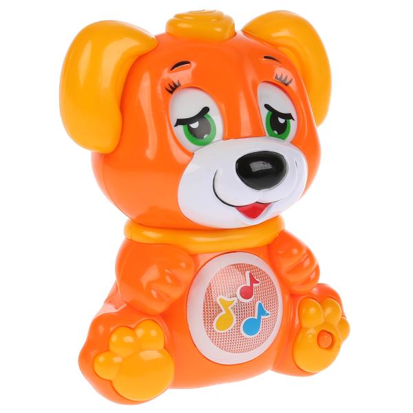 Щенок смена эмоций 50 веселых песен, звуков и фраз, световые эффекты в кор. Умка в кор.48шт