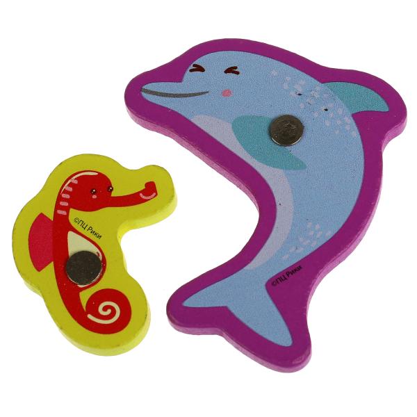 Игра ловим + 2 удочки МАЛЫШАРИКИ в пак. Буратино в кор.300шт