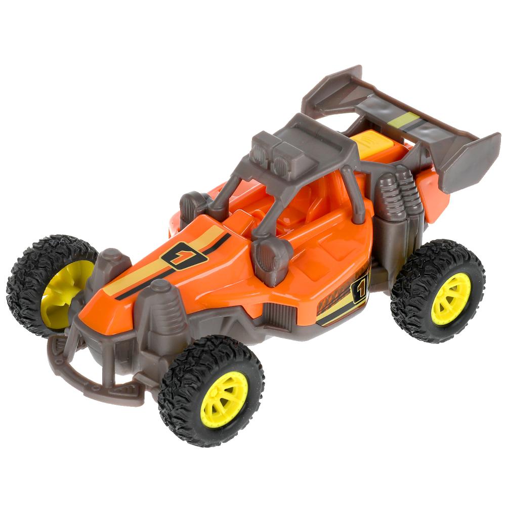 Технопарк. Машина "Багги" 13 см, пластик свет-звук, инерция, оранж, арт.1912C302-R