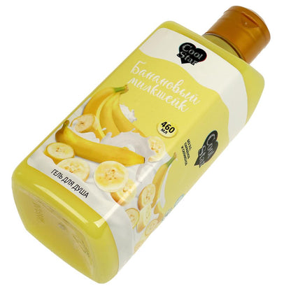 Гель для душа банановый милкшейк milk 460 мл Cool Star в кор.6шт