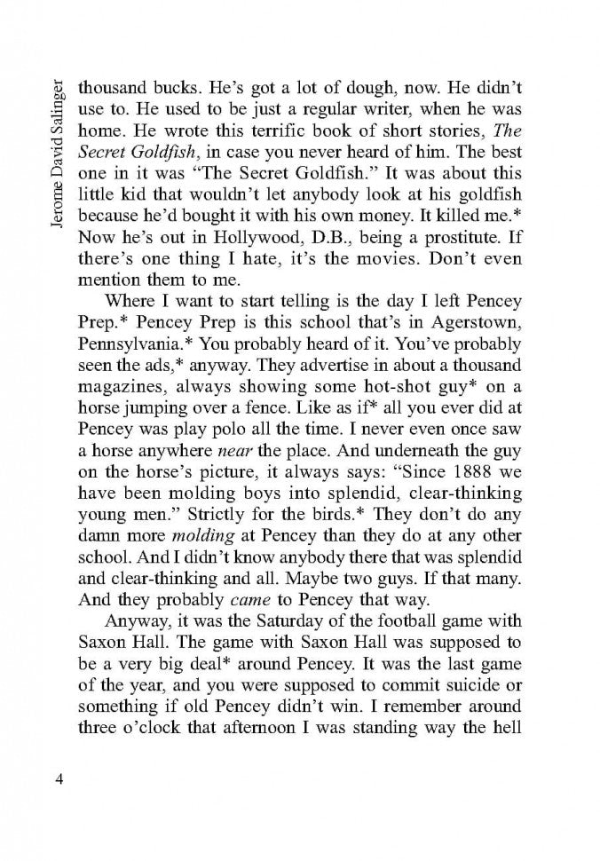 Над пропастью во ржи (КДЧ на англ.яз., неадаптир). Сэлинджер Д.