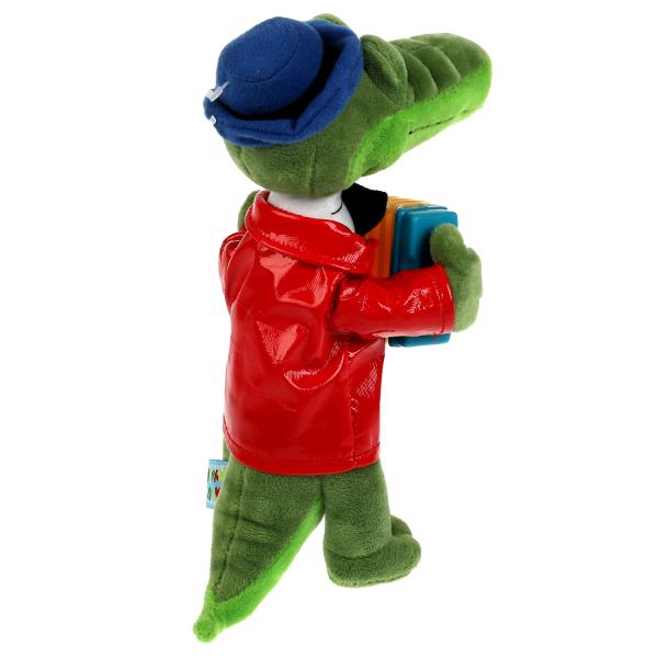 Игрушка мягкая СОЮЗМУЛЬТФИЛЬМ Крокодил Гена с аккордеоном 21см озвучен МУЛЬТИ-ПУЛЬТИ в кор.24шт