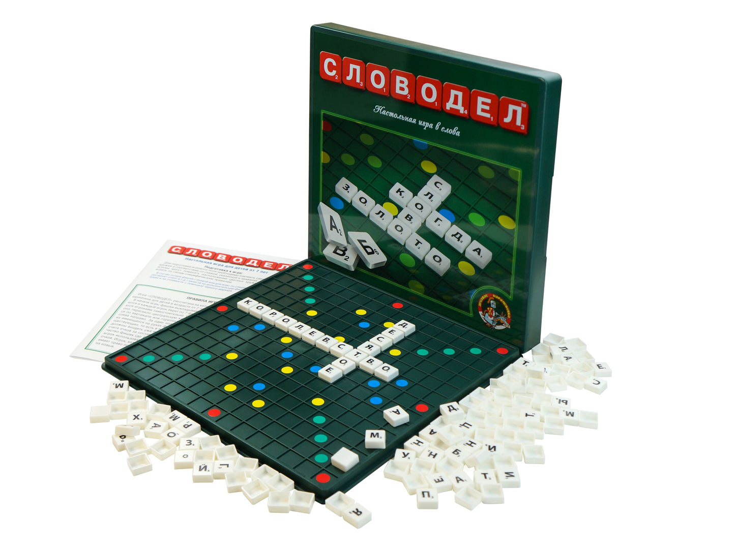 ДК.Игра настольная "Словодел" (пластм.) арт.01347 /15
